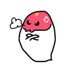 Cheerful ghost sticker #3311510