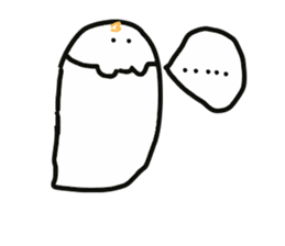 Cheerful ghost sticker #3311514