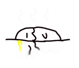 Cheerful ghost sticker #3311518