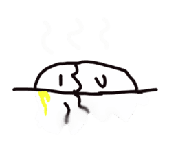 Cheerful ghost sticker #3311518
