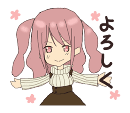 Coming of spring sticker #3311698