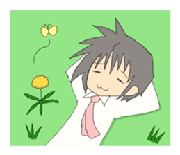 Coming of spring sticker #3311712