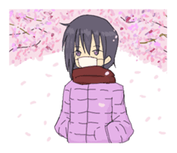 Coming of spring sticker #3311713