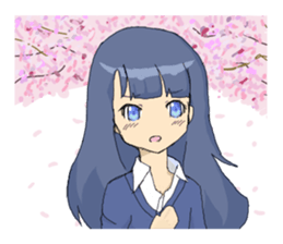 Coming of spring sticker #3311715