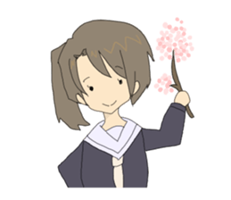 Coming of spring sticker #3311723