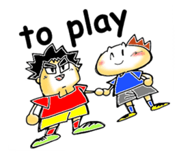 For team connection (English edition) sticker #3311864