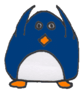 Kawaii PENGUIN Parent & Child sticker #3312068