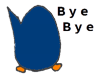 Kawaii PENGUIN Parent & Child sticker #3312096