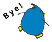 Kawaii PENGUIN Parent & Child sticker #3312097