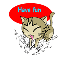 Cat M Eng.Ver sticker #3312689