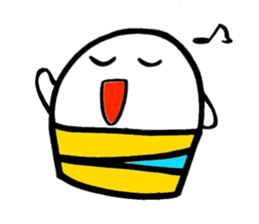 Gohst of Shinagawa CUP cake sticker #3312818