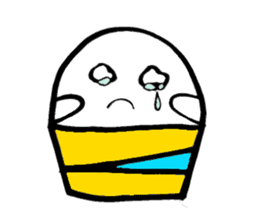 Gohst of Shinagawa CUP cake sticker #3312819