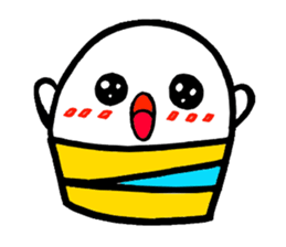 Gohst of Shinagawa CUP cake sticker #3312820