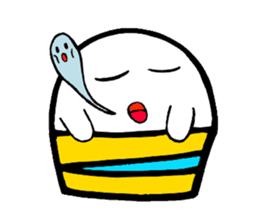 Gohst of Shinagawa CUP cake sticker #3312821