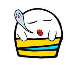 Gohst of Shinagawa CUP cake sticker #3312821