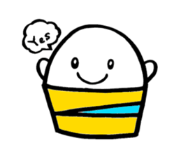 Gohst of Shinagawa CUP cake sticker #3312822