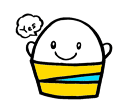 Gohst of Shinagawa CUP cake sticker #3312822