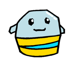 Gohst of Shinagawa CUP cake sticker #3312824