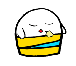 Gohst of Shinagawa CUP cake sticker #3312826