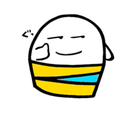 Gohst of Shinagawa CUP cake sticker #3312827