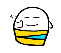 Gohst of Shinagawa CUP cake sticker #3312827