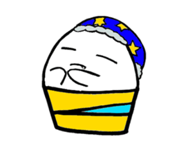 Gohst of Shinagawa CUP cake sticker #3312828