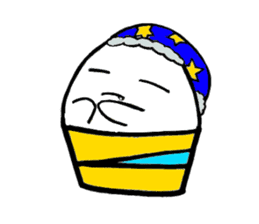 Gohst of Shinagawa CUP cake sticker #3312828