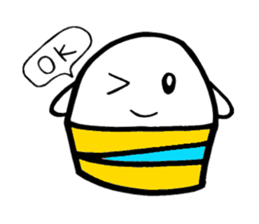 Gohst of Shinagawa CUP cake sticker #3312829