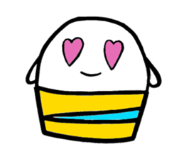 Gohst of Shinagawa CUP cake sticker #3312830