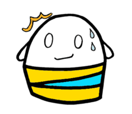 Gohst of Shinagawa CUP cake sticker #3312831