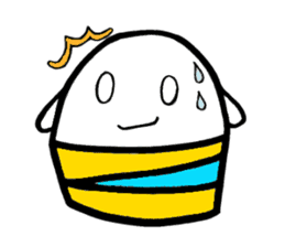 Gohst of Shinagawa CUP cake sticker #3312831