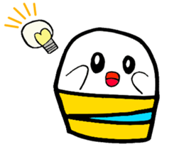 Gohst of Shinagawa CUP cake sticker #3312833