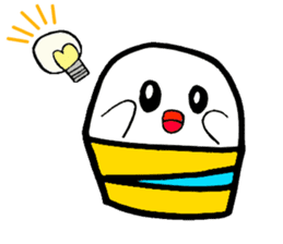 Gohst of Shinagawa CUP cake sticker #3312833