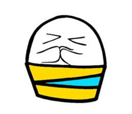 Gohst of Shinagawa CUP cake sticker #3312837