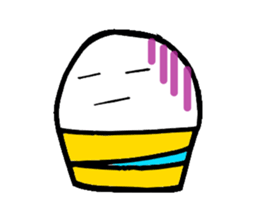 Gohst of Shinagawa CUP cake sticker #3312838