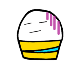 Gohst of Shinagawa CUP cake sticker #3312838