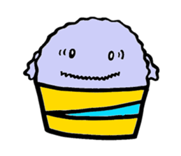 Gohst of Shinagawa CUP cake sticker #3312839