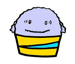 Gohst of Shinagawa CUP cake sticker #3312839