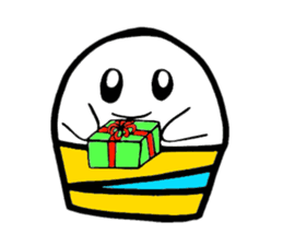 Gohst of Shinagawa CUP cake sticker #3312840