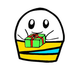 Gohst of Shinagawa CUP cake sticker #3312840