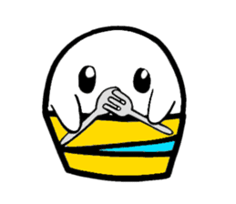 Gohst of Shinagawa CUP cake sticker #3312842