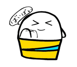 Gohst of Shinagawa CUP cake sticker #3312847