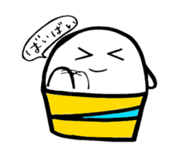 Gohst of Shinagawa CUP cake sticker #3312847