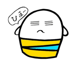 Gohst of Shinagawa CUP cake sticker #3312850