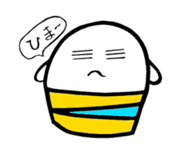 Gohst of Shinagawa CUP cake sticker #3312850