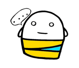 Gohst of Shinagawa CUP cake sticker #3312852