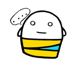 Gohst of Shinagawa CUP cake sticker #3312852