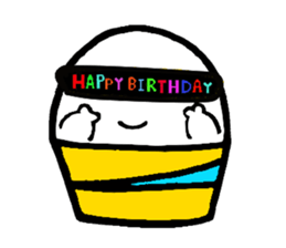 Gohst of Shinagawa CUP cake sticker #3312854