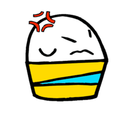 Gohst of Shinagawa CUP cake sticker #3312857