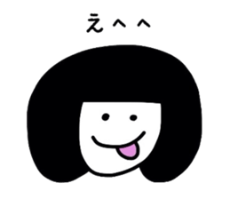 bird & bob hair sticker #3312904